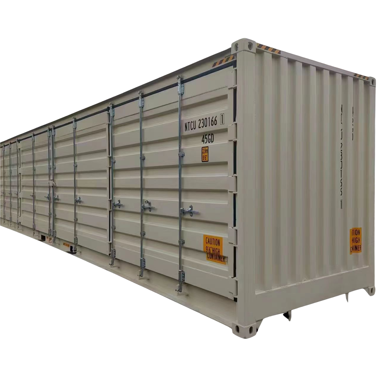China 40ft High Cube Side Open New Shipping Container Service and